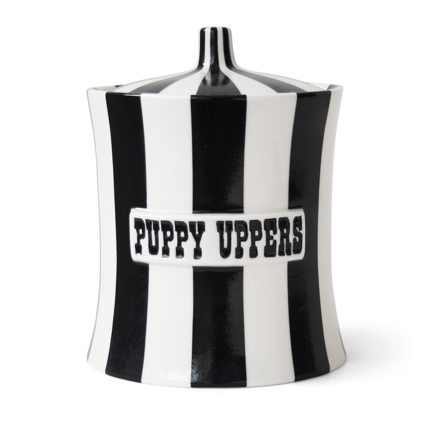 Vice Puppy Uppers Canister - Premium Dog Treat Storage Container | Airtight Pet Food Dispenser for Freshness | Ideal for Home, Travel & Outdoor Use