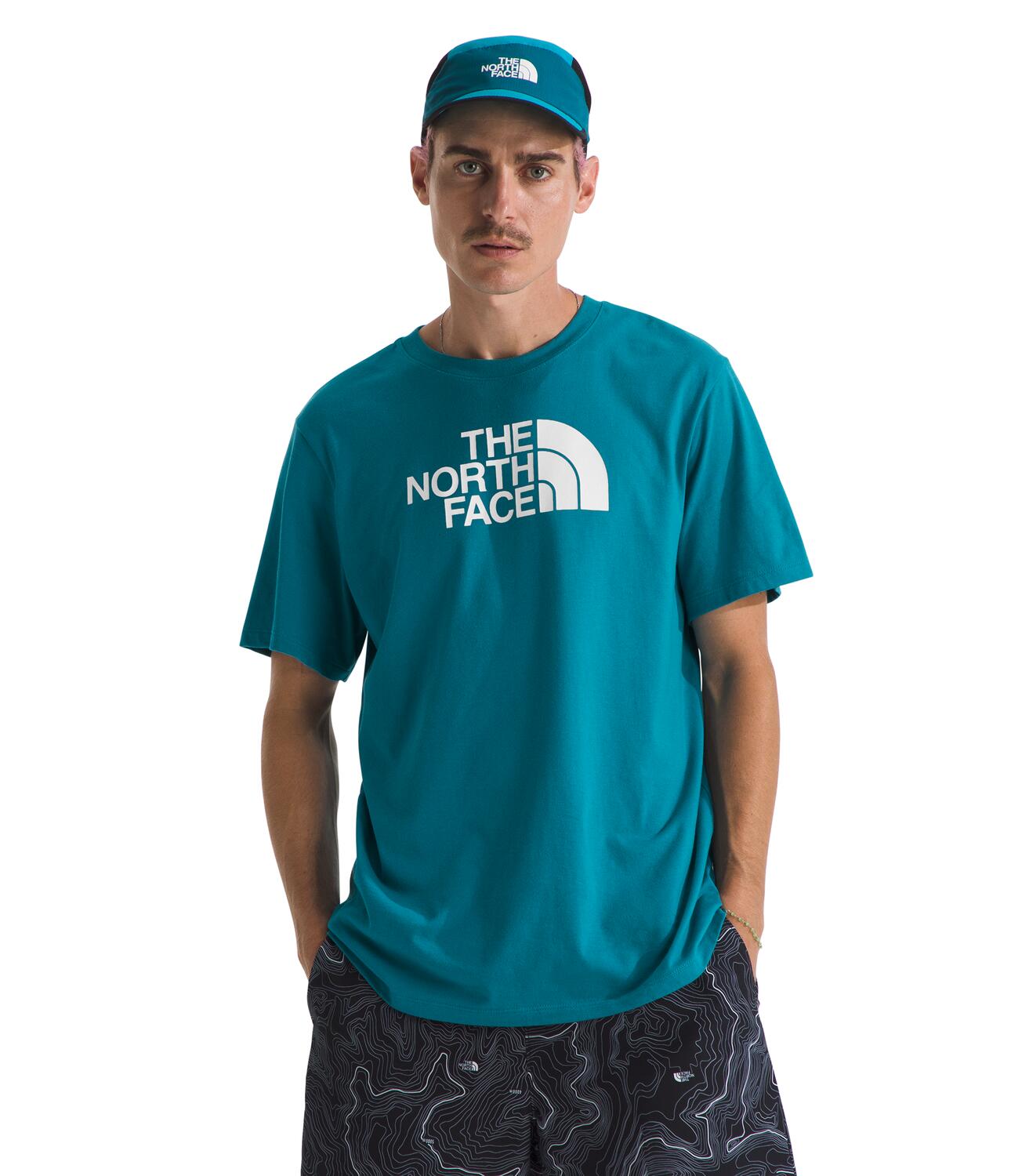 The North Face Men's Half Dome Short Sleeve T-Shirt - Lightweight & Breathable for Hiking, Camping & Outdoor Adventures