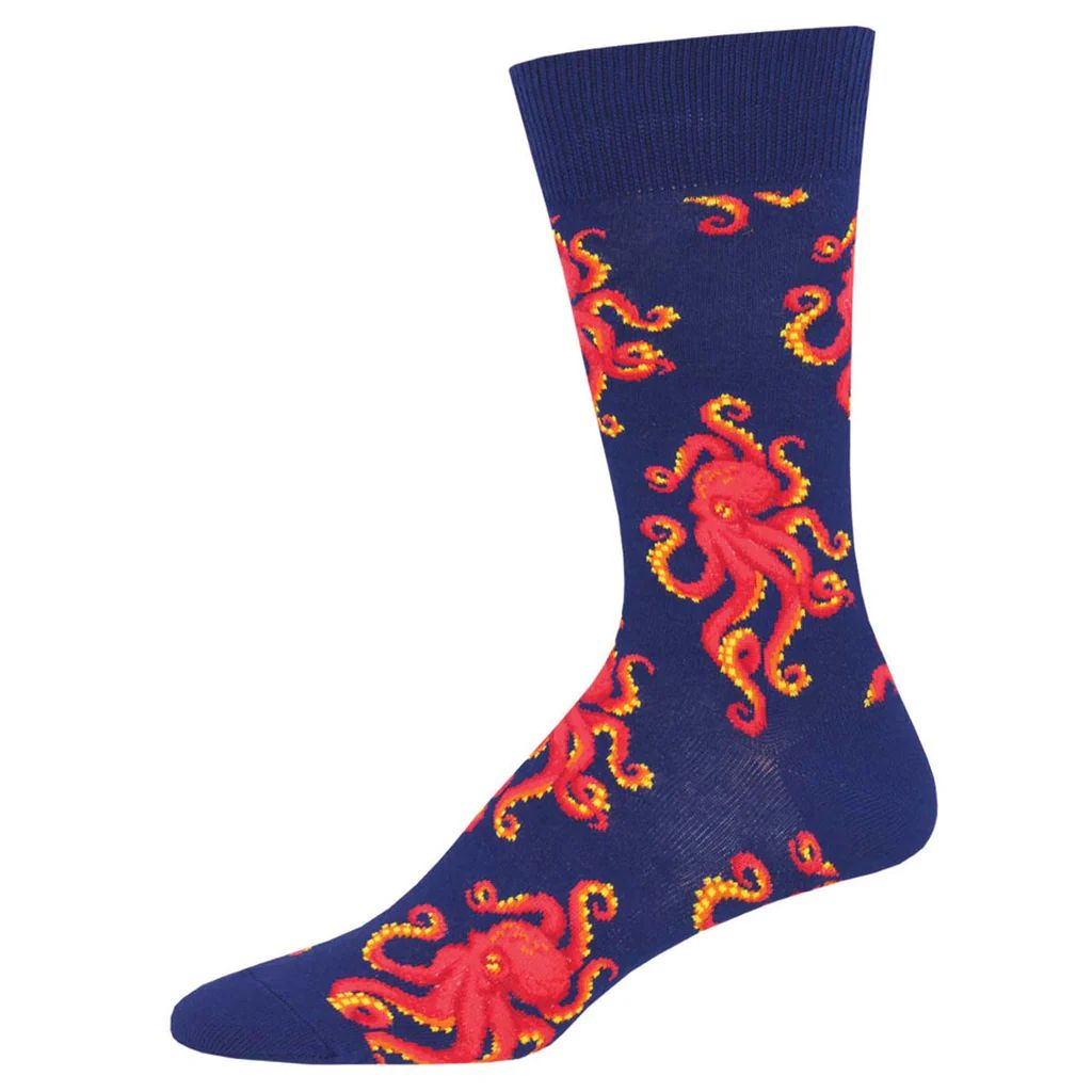 Octopus Socks - Fun & Comfortable Novelty Socks for Men & Women - Perfect for Costume Parties, Gifts, and Everyday Wear