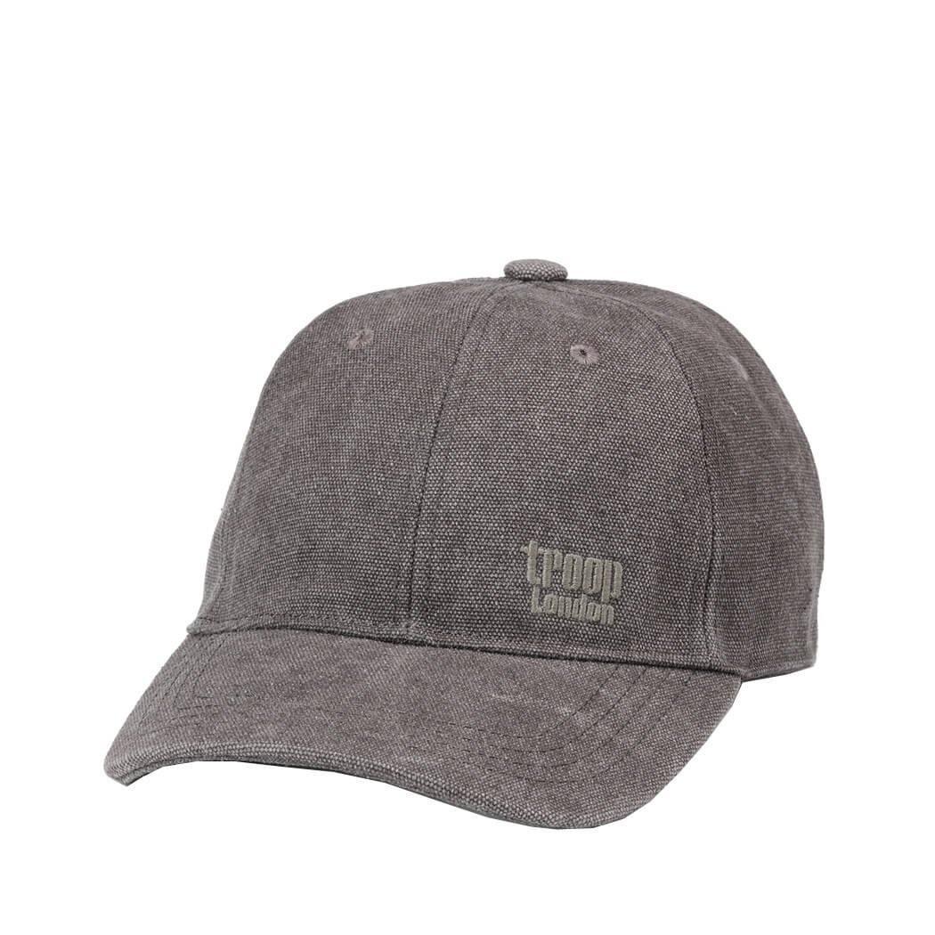 TRP0504 Troop London Canvas Baseball Cap - Adjustable Outdoor Sun Hat for Men & Women - Perfect for Hiking, Running, and Beach Activities