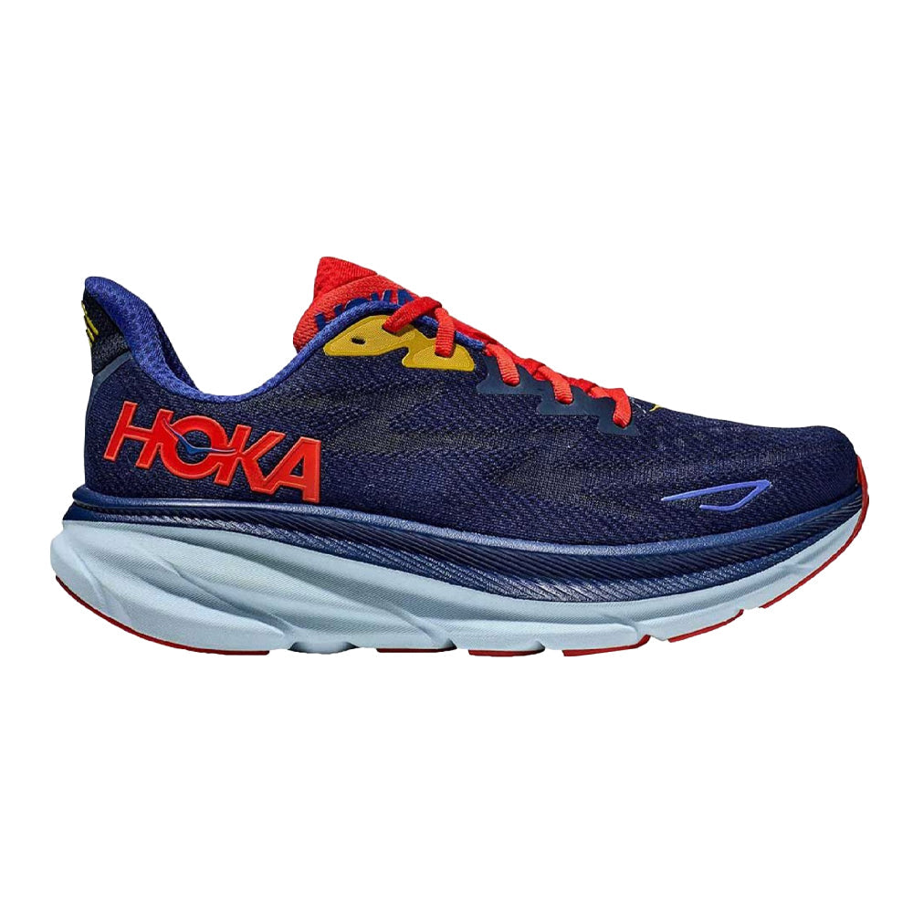 HOKA ONE ONE Clifton 9 Running Shoes for Men - Lightweight Cushioned Road Running & Jogging Sneakers - Perfect for Marathon Training, Gym Workouts & Daily Walking