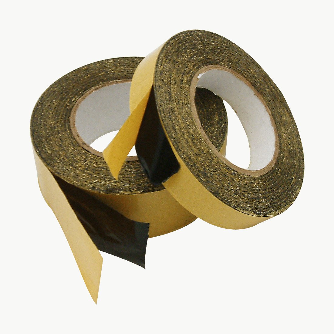 JVCC Double-Sided Black Tissue Tape with Acrylic Adhesive - 3/8 Inch x 60 Yards - Strong Bonding for Crafts, Scrapbooking & DIY Projects - Perfect for Home, Office & School Use
