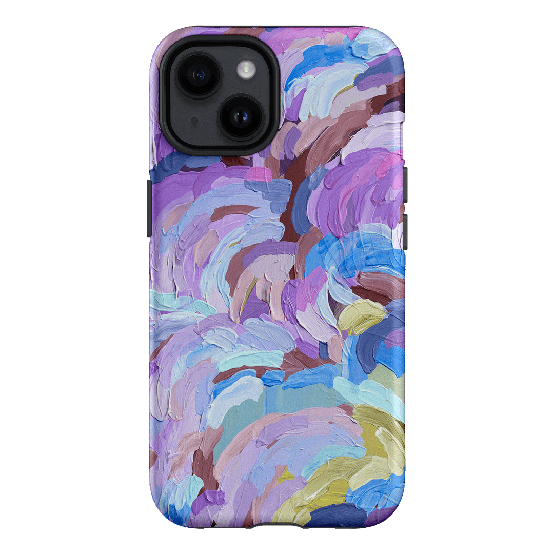 Miss Muffet Cute Cartoon Spider Design Shockproof Phone Case for iPhone 15/14/13/12 Pro Max - Perfect for Kids, Teens & Nursery Rhyme Lovers (School, Travel, Everyday Use)