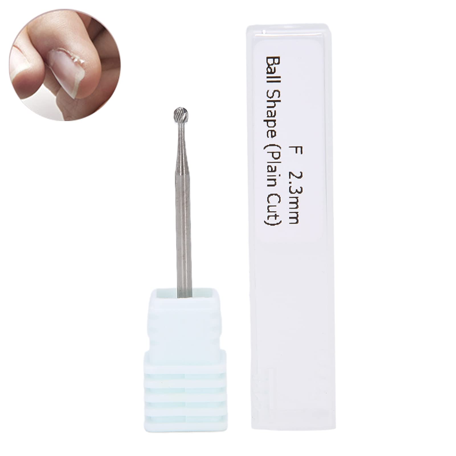 Professional Nail Drill Bits Set - Anti-Corrosion Nail Polisher Drill Bits for Manicure & Pedicure (T-2) - Perfect for Home Salon, Nail Art, and DIY Nail Care