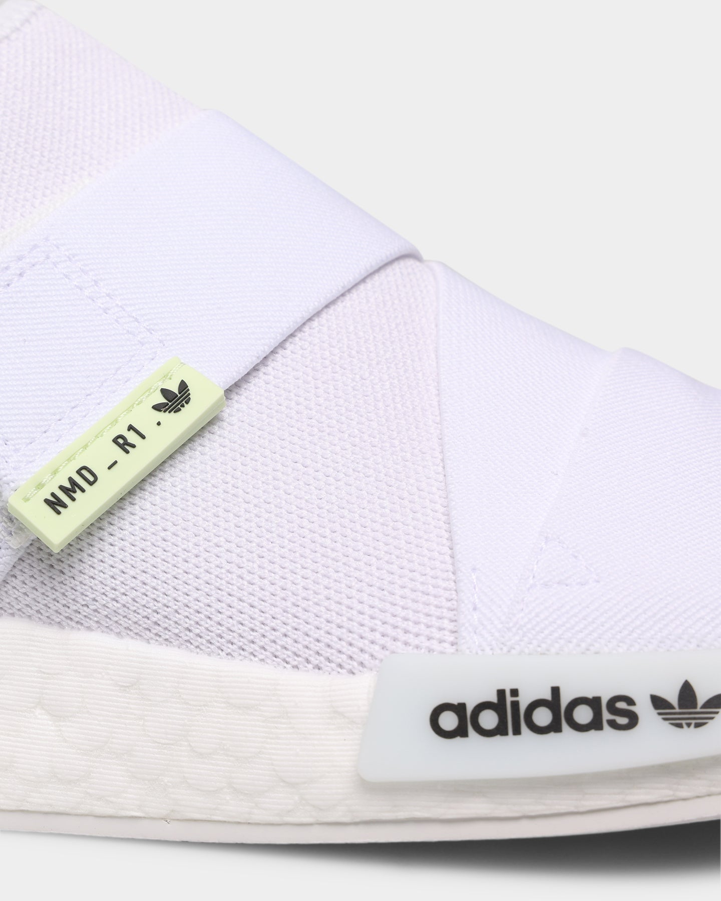 Adidas Women's NMD_R1 Running Shoes - Cloud White/Core Black - Lightweight Comfort Sneakers for Women, Gym Workout & Casual Wear