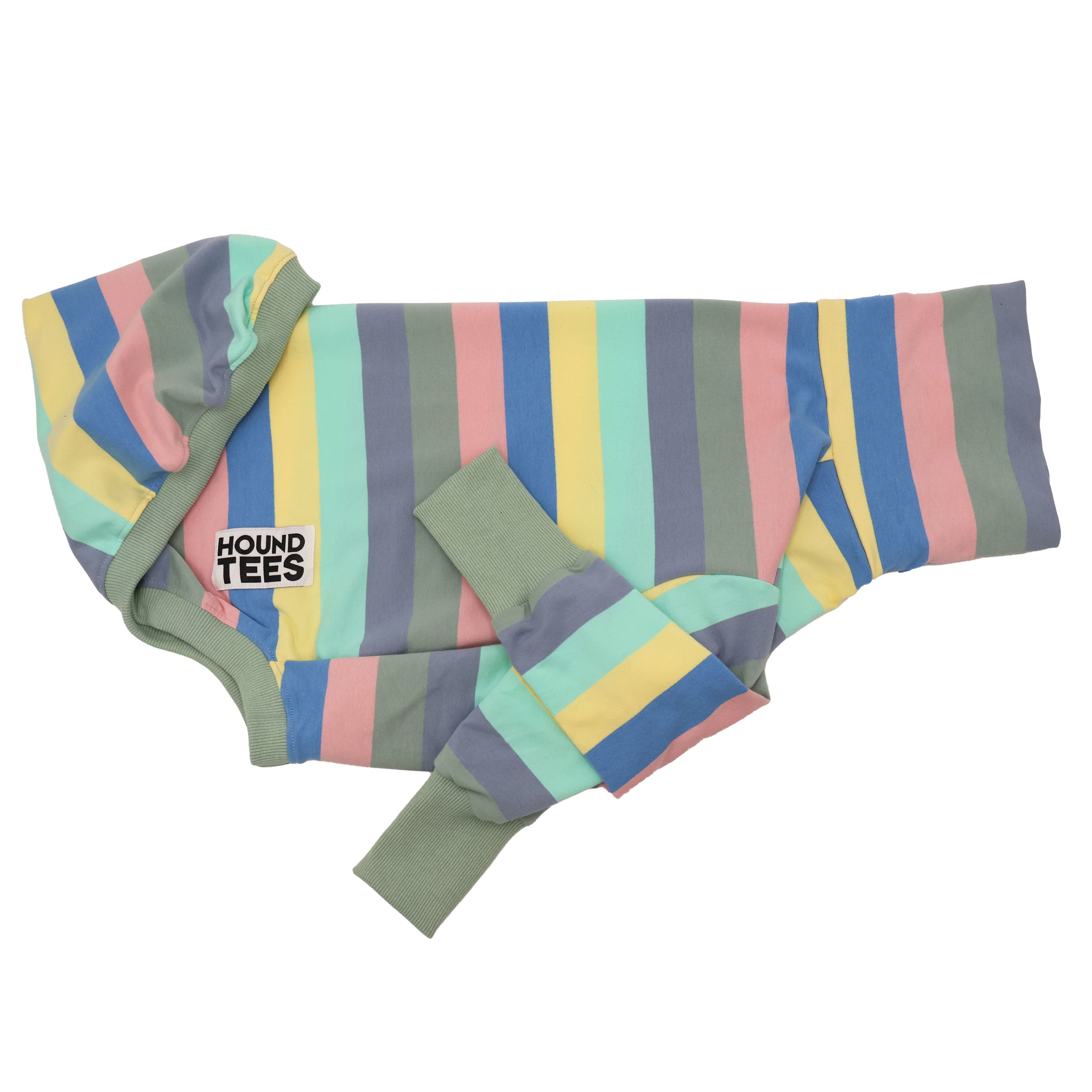 Blueberry Cheesecake Greyhound Dog Sweater - Cozy Long Sleeve Knit Pullover for Small Medium Large Dogs - Perfect for Winter Walks & Indoor Lounging