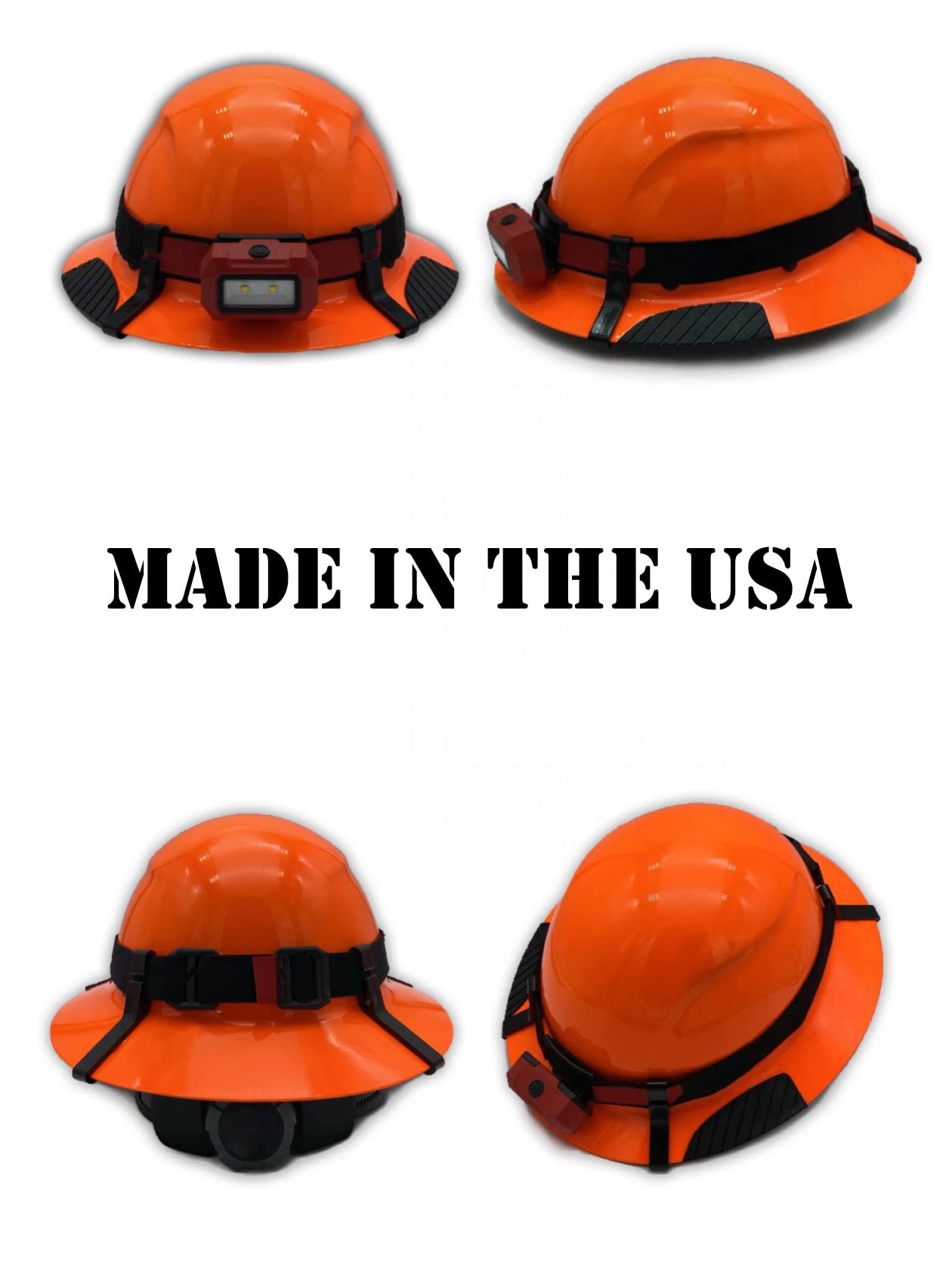 AllBrim Hard Hat Clips - Secure & Durable for Construction Work