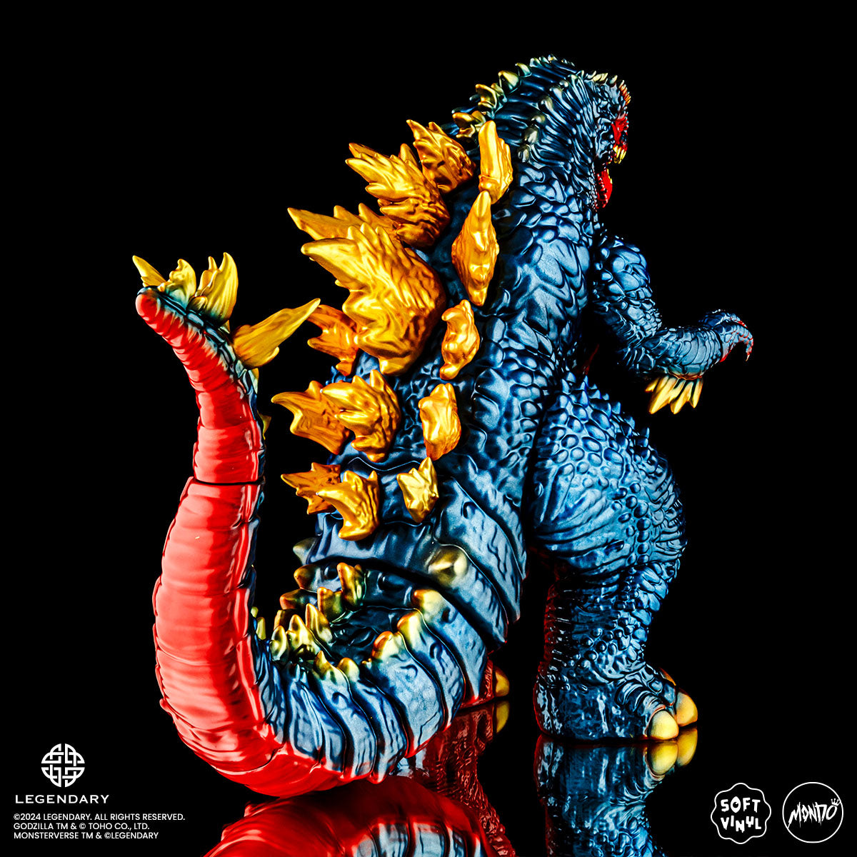 Godzilla x Kong: The New Empire Soft Vinyl Figure - Retro Titan Variant Collectible Toy for Movie Fans & Pop Culture Enthusiasts | Perfect for Display, Gifts & Anime Collections