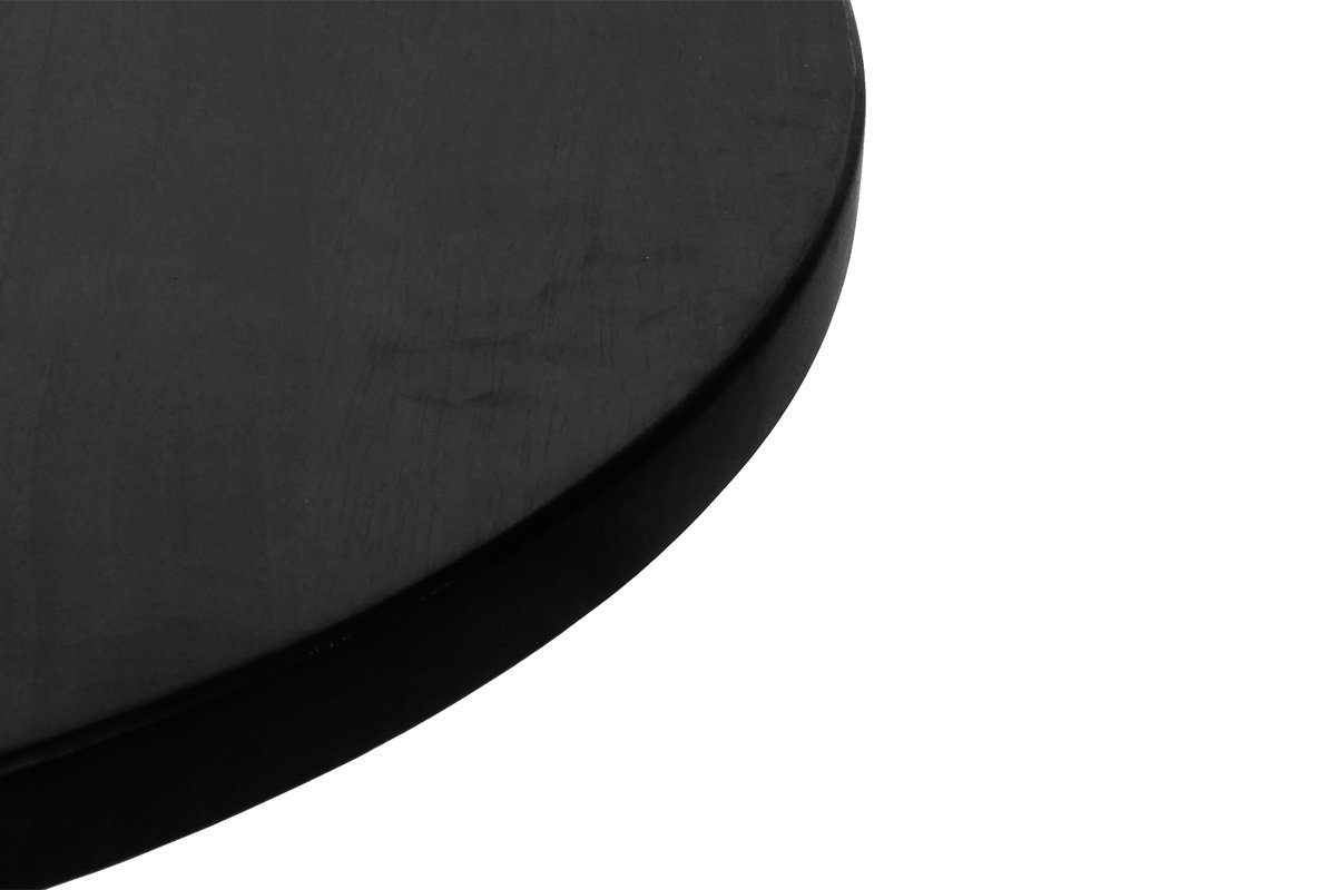 Premium EZ Hospitality Round Wood Table Tops - Durable Solid Timber Restaurant & Cafe Furniture for Dining Rooms, Events & Commercial Use