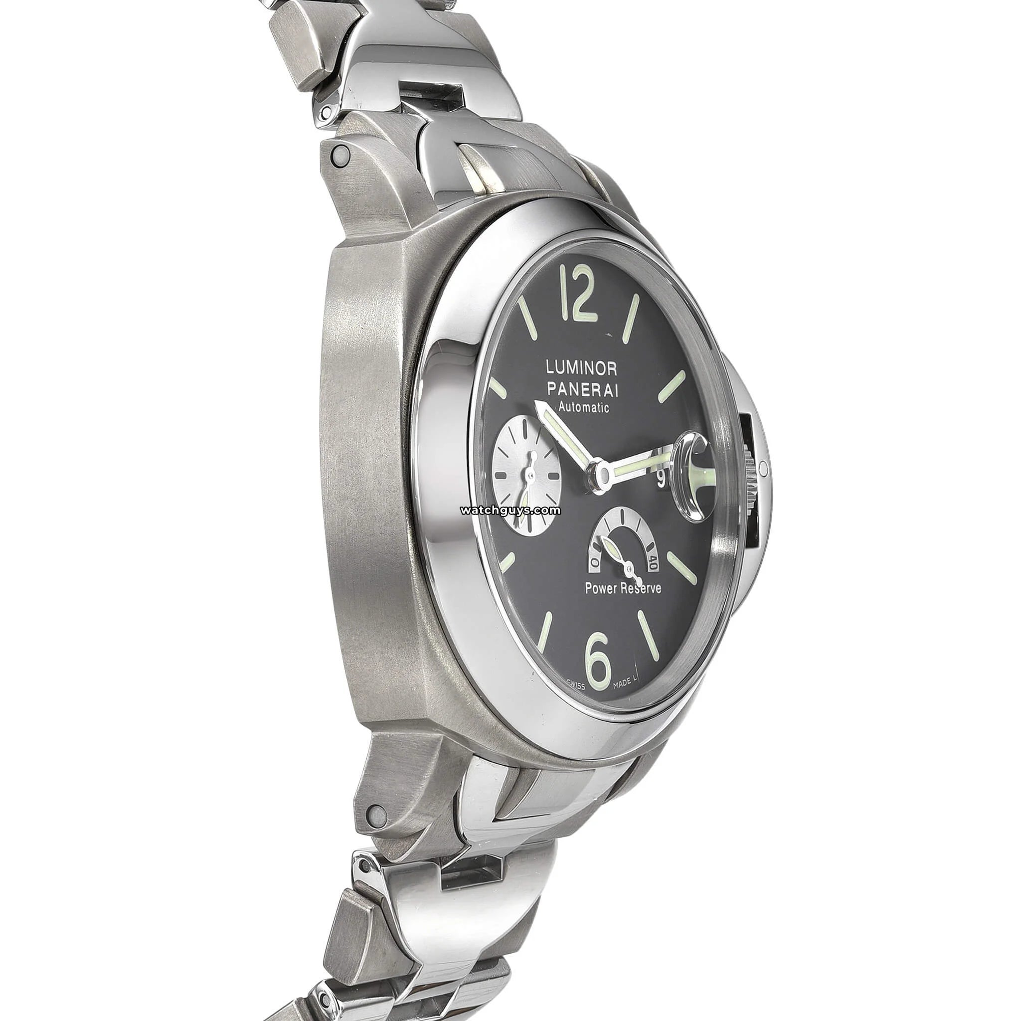 Panerai Luminor Power Reserve PAM 171 Men's Automatic Watch - Luxury Stainless Steel Dive Watch for Business & Casual Wear