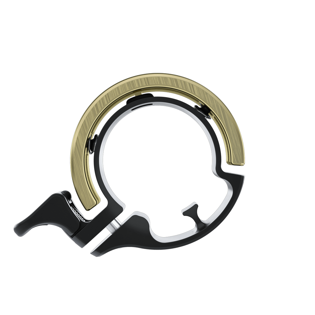 Knog Oi Classic Bike Bell - Durable & Loud Bicycle Bell for Urban Commuters, Mountain Bikes & Kids Bikes - Perfect for Safety & Style on Road or Trail Rides