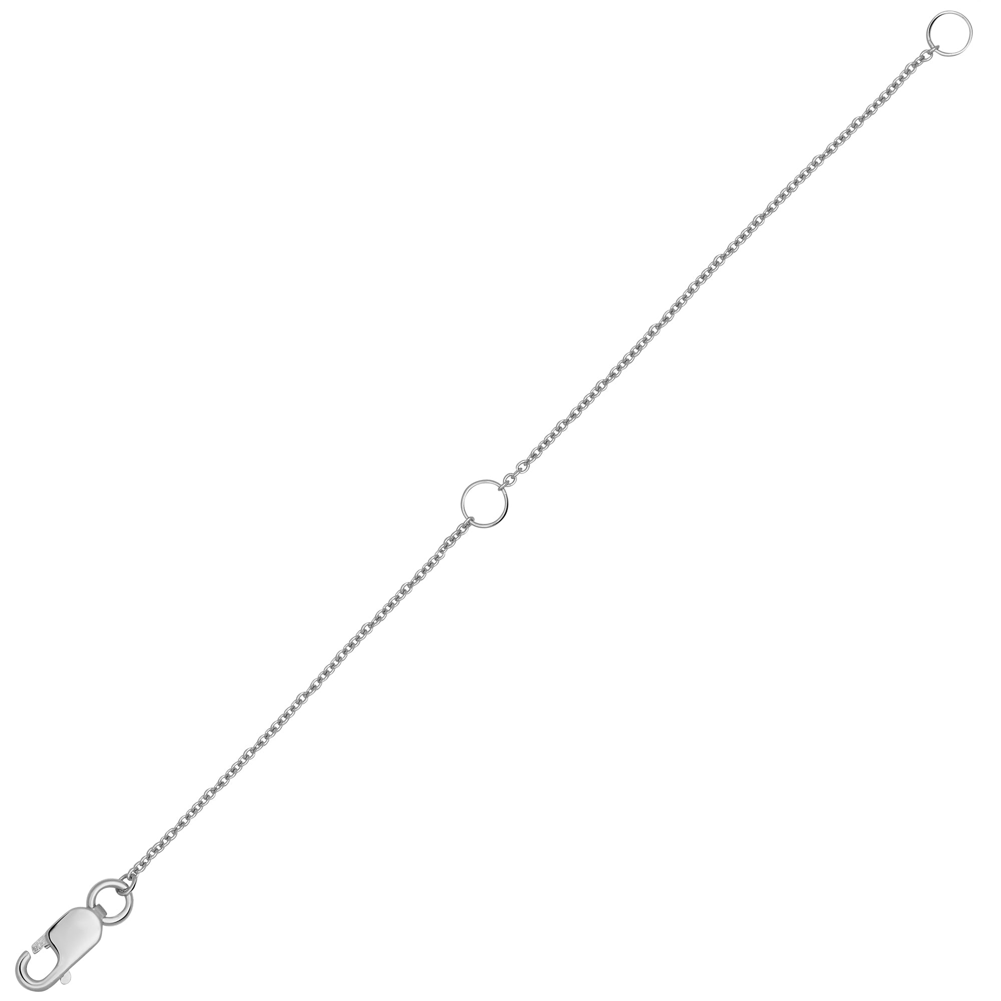 10cm Adjustable Necklace Extender Chain - Gold & Silver Extender for Pendants & Charms - Perfect for Layering Jewelry & Customizing Necklace Length