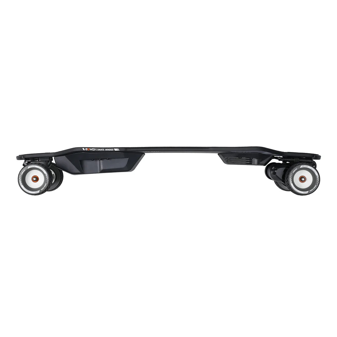 Exway Flex Pro Hydro Electric Skateboard - 345Wh Belt Drive, 31 MPH Top Speed, 25 Mile Range, Includes Remote - Perfect for Commuting & Urban Adventure