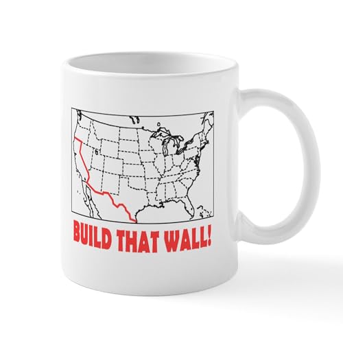 White - Build That Wall Mugs