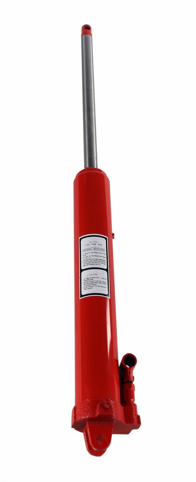 8 Ton Hydraulic & Air Long Ram Jack - Heavy Duty Engine Hoist for Cherry Picker & Shop Crane - Perfect for Automotive Repair, Equipment Maintenance & Industrial Lifting