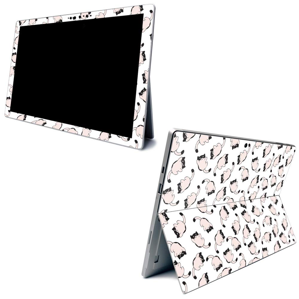 Premium Carbon Fiber Skin for Microsoft Surface Pro 7 - Durable Scratch Protection | Textured Matte Finish | Easy Install & Remove | Made in USA | Perfect for Work, Travel & School Use