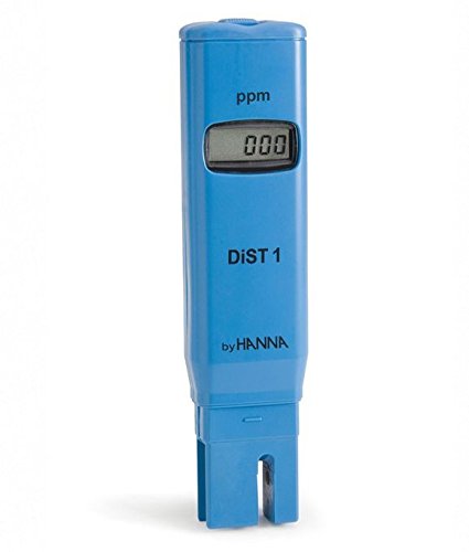 Hanna Instruments HI98301 DiST 1 TDS Water Tester Meter - Digital Water Quality Tester for Drinking Water, Aquariums, Pools & Hydroponics