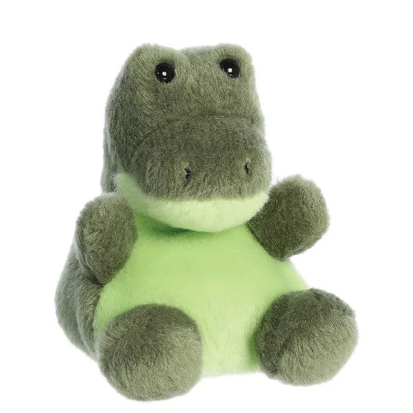 Palm Pals Scales Alligator Plush Toy - Cute Mini Stuffed Animal for Kids, Gifts & Collectibles | Perfect for Playtime, Decor & Stress Relief
