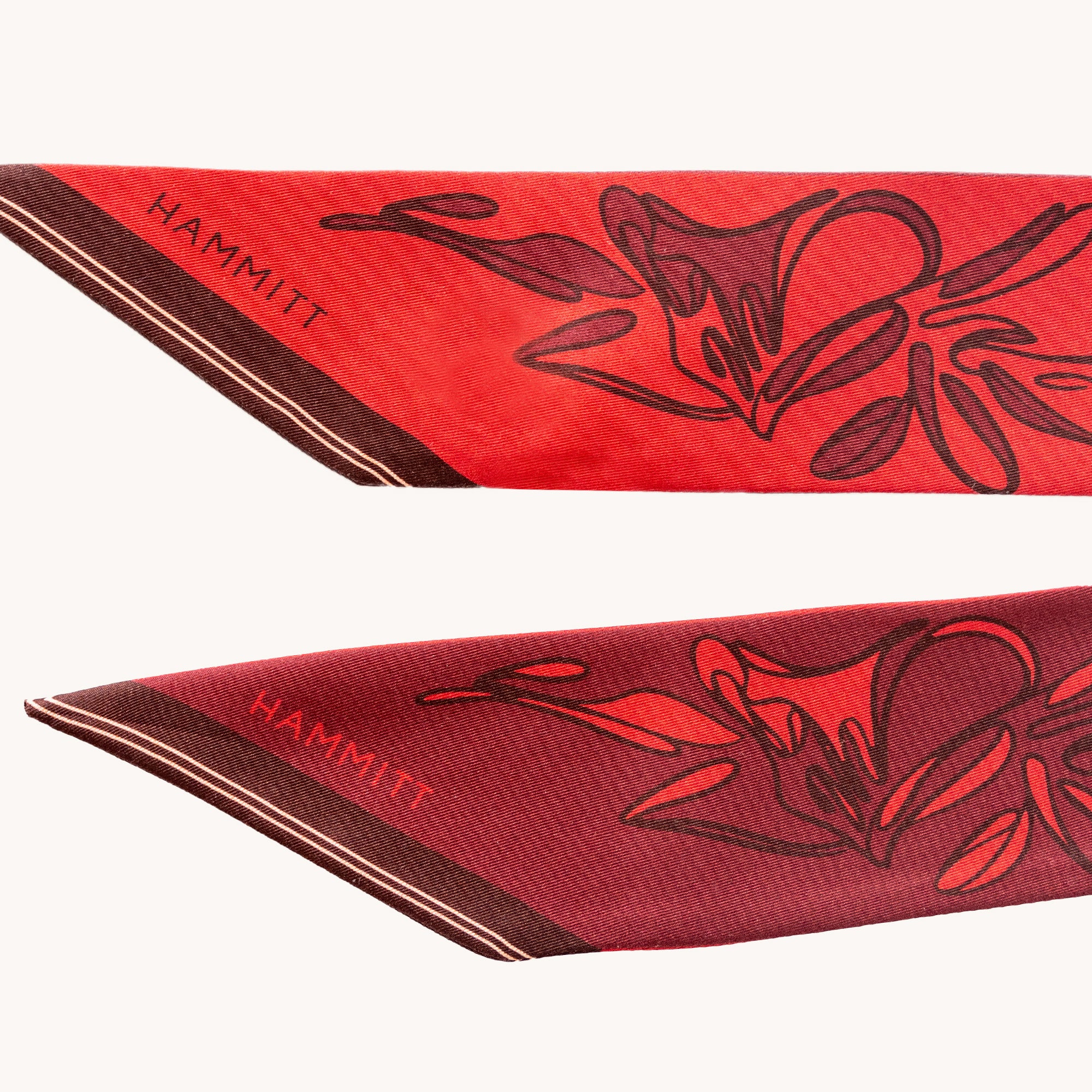 Elegant Silk Scarf with Romantic Love Letter Print - Perfect for Date Nights & Special Occasions