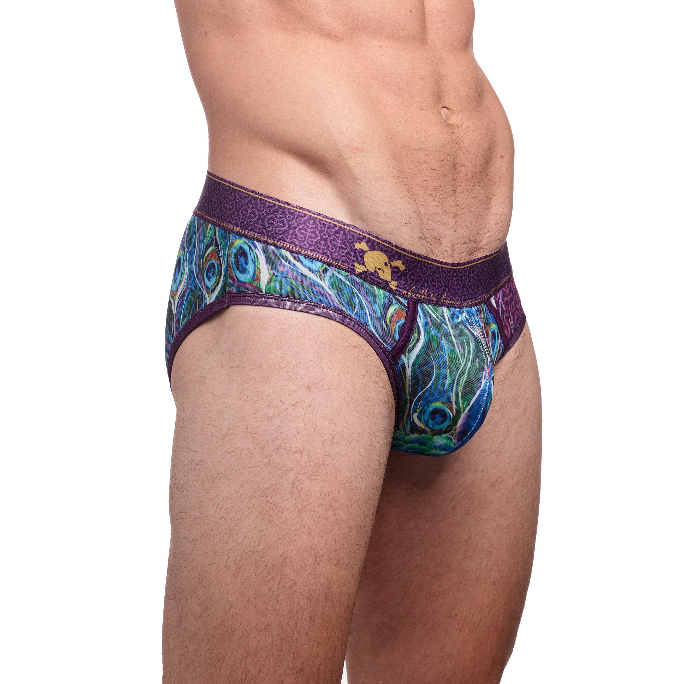 Peacock Brief - Stylish and Comfortable Men's Underwear for Everyday Wear | Perfect for Work, Travel & Gym