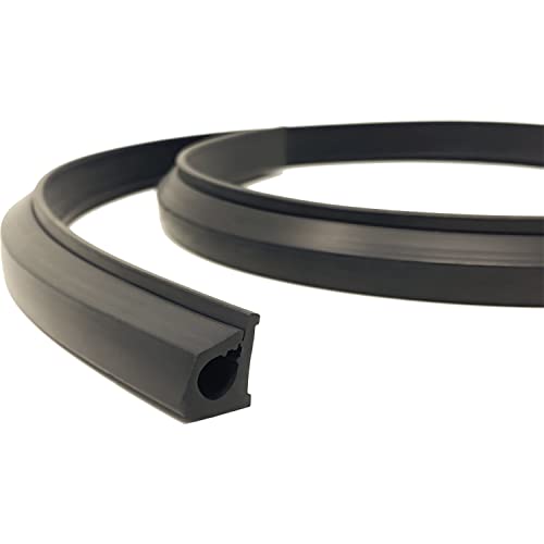 KC HiLiTES 63001 Universal Wire Hider - 25M Bulk Cable Management Solution for Home & Office Organization