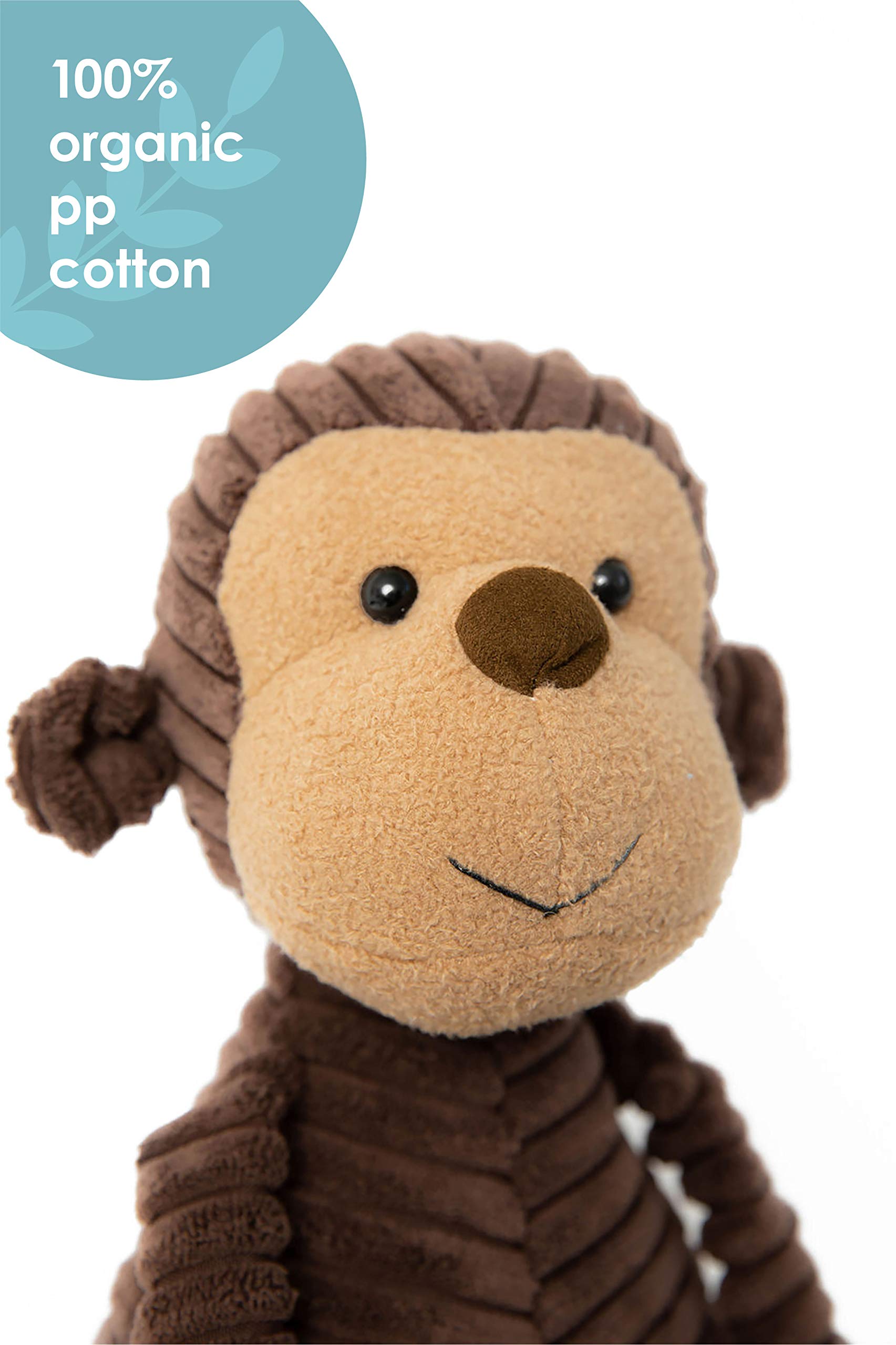 Adorable Monkey Plush Pillow Toy - Soft & Squishy Kawaii Stuffed Animal for Kids, Boys & Girls - Perfect for Cuddling, Bedroom Decor & Stress Relief | Cotton Squishmallow Style Cute Plushies