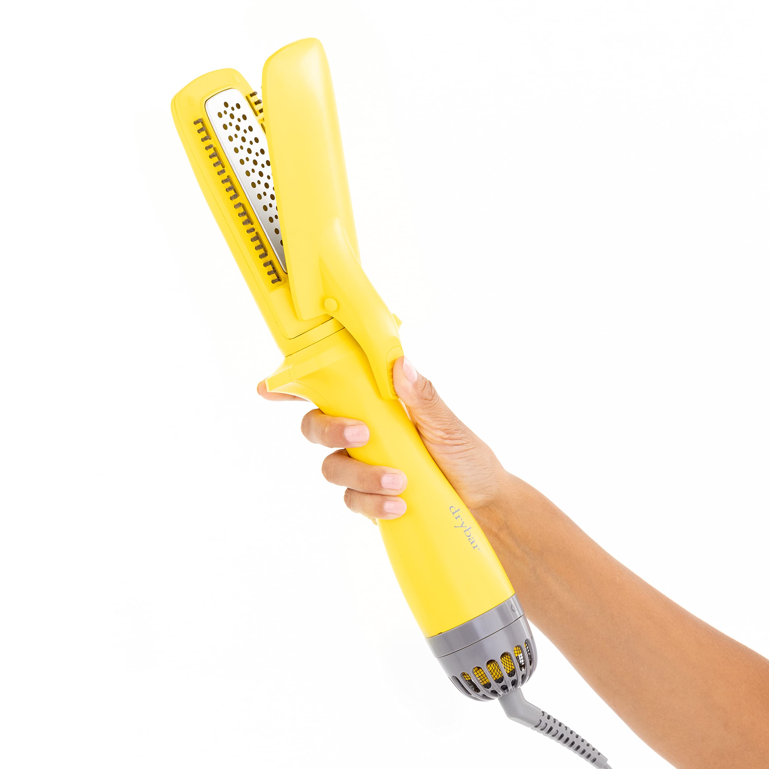 Drybar The Straight Shot Blow-Drying Flat Iron - Professional Hair Straightener & Blow Dryer Combo for Smooth, Shiny Hair | Perfect for Home Use & Salon Styling