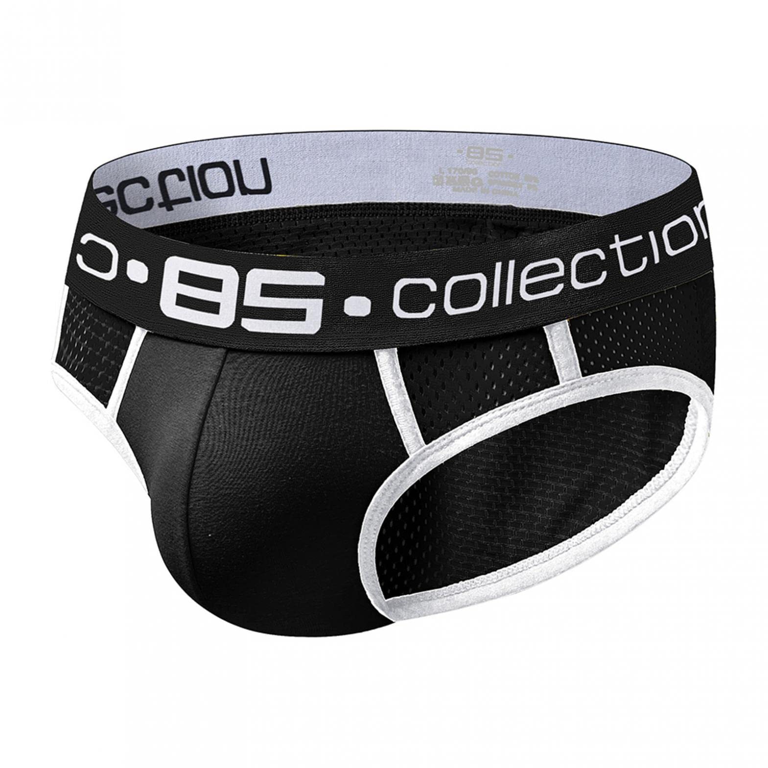 UMIYI Men's Pouch Underwear - Cotton Jockstrap & Thong Briefs for Athletic Support & Comfort | Ideal for Sports, Gym & Everyday Wear