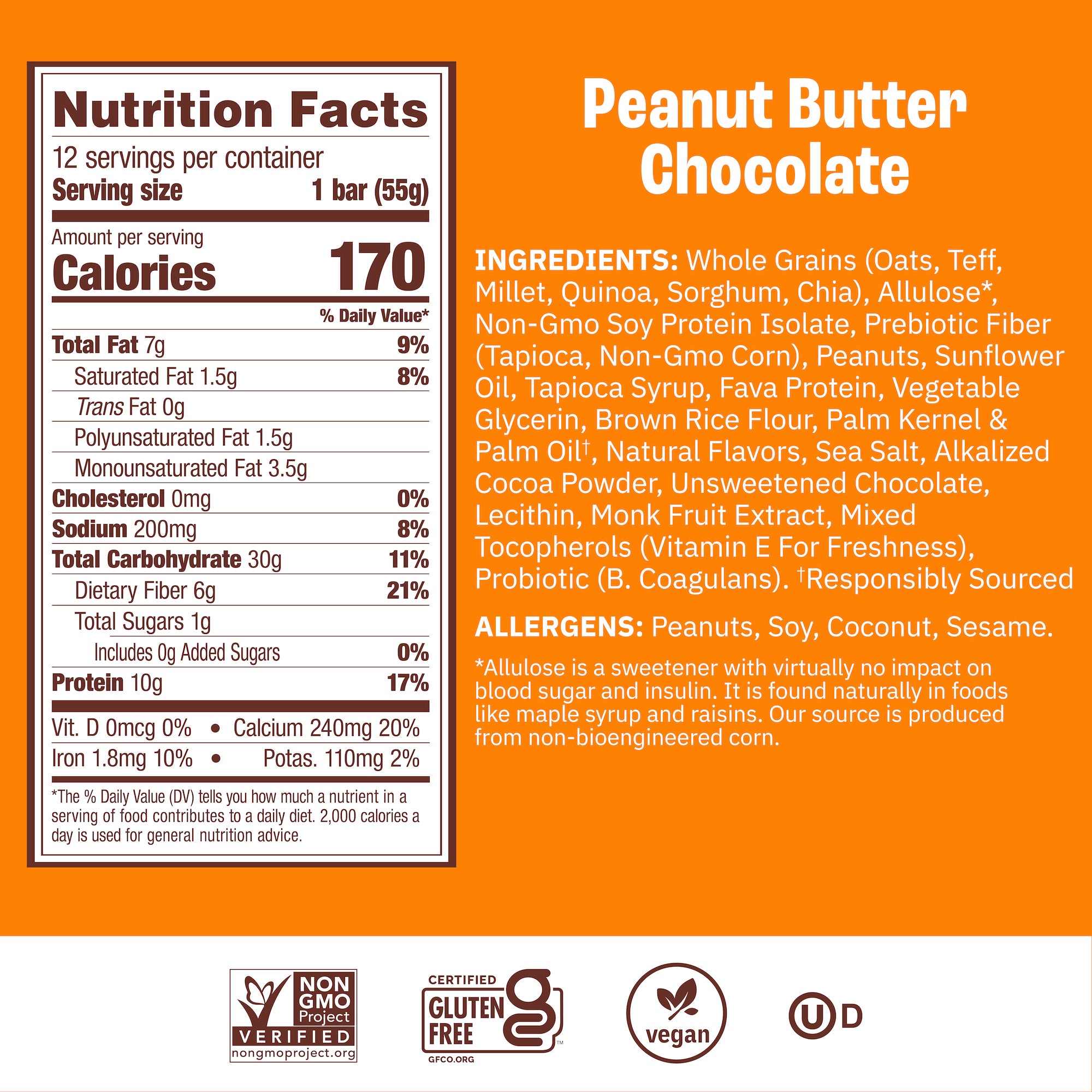 Probiotic Protein Breakfast Bar Variety Pack - 5 Count | High Protein Snack for Energy & Gut Health | Perfect for On-the-Go Breakfast, Workout Fuel & Healthy Snacking