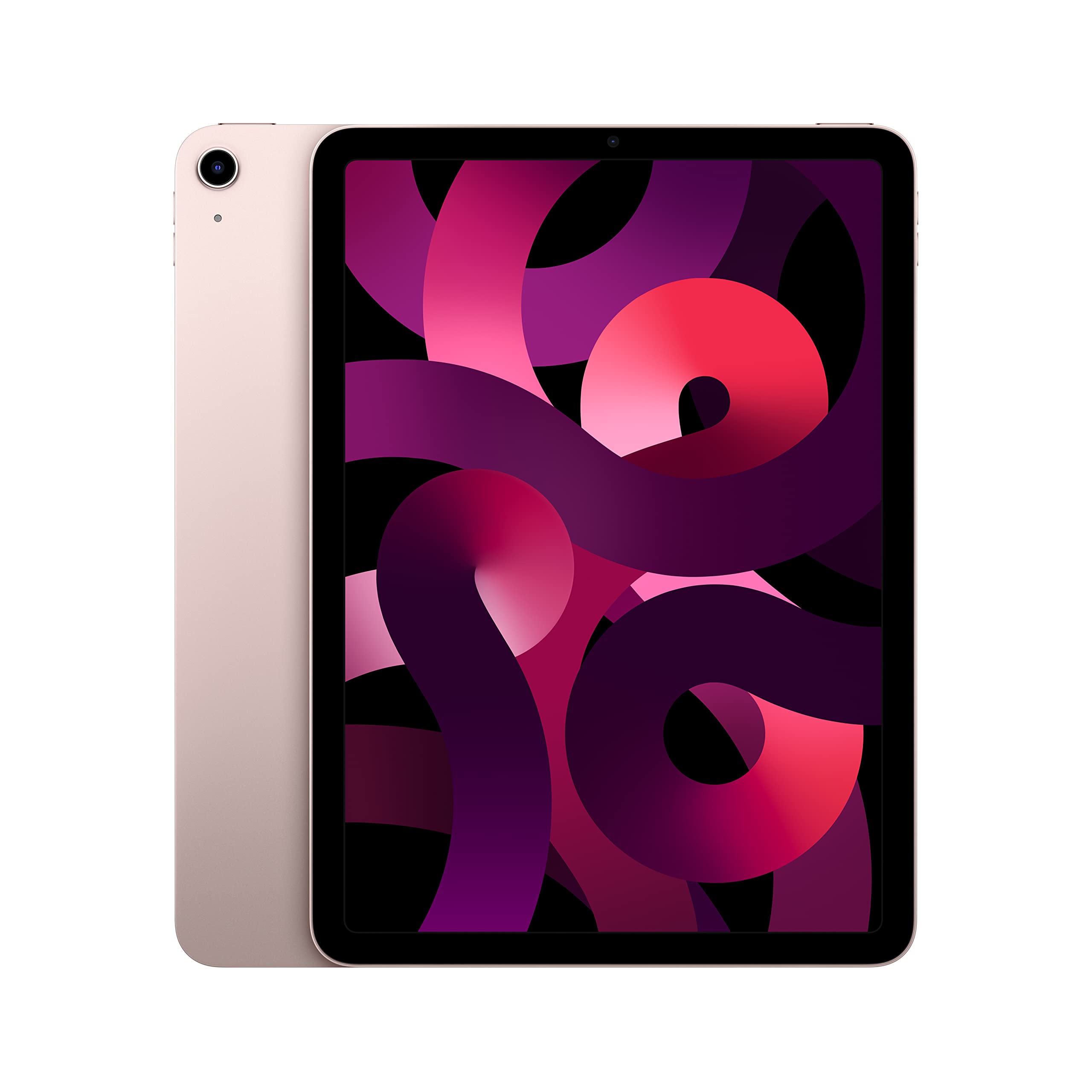 2022 Apple iPad Air 10.9-inch Wi-Fi 64GB - Pink (Renewed) | Lightweight Tablet for Work, Study & Entertainment | Portable Design for Home, Office & Travel Use