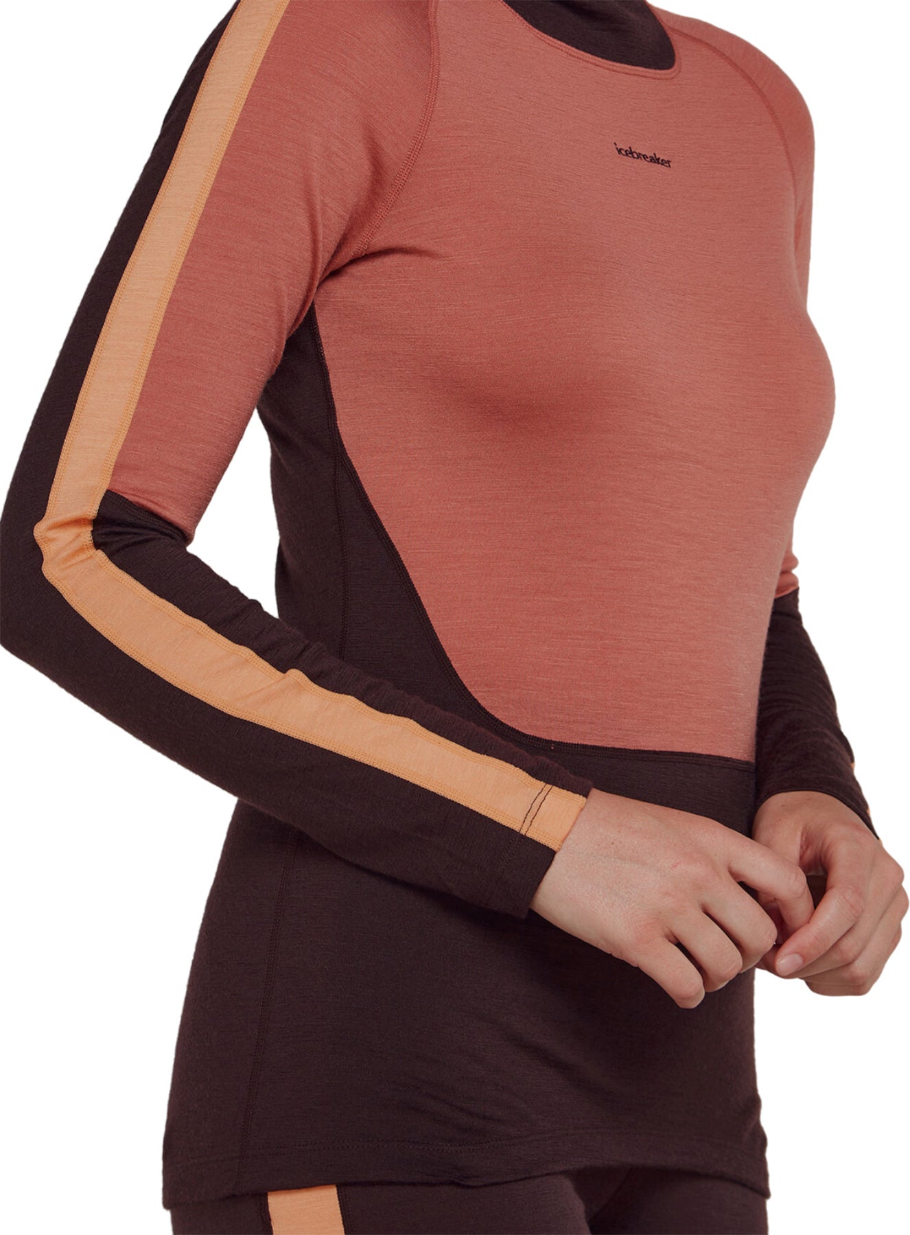 200 Sonebula Women's Long Sleeve Crew Neck Base Layer Top - Thermal Underwear for Winter, Hiking & Outdoor Activities
