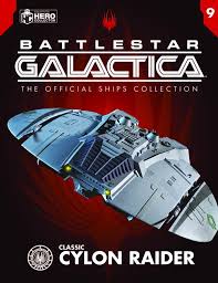 Battle Star Galactica Official Cylon Raider Ship Model - Classic Sci-Fi Collectible for Display & Gifts | Perfect for Fans, Home Decor & TV Show Memorabilia