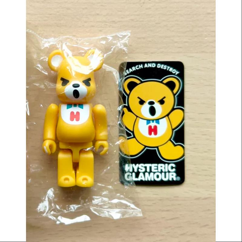 Bearbrick Series 20 SUPER Secret HYSTERIC GLAMOUR 100% Collectible Figure - Limited Edition Japanese Designer Toy for Display & Collection - Perfect for Home Decor, Office Display, and Anime Merchandise Enthusiasts
