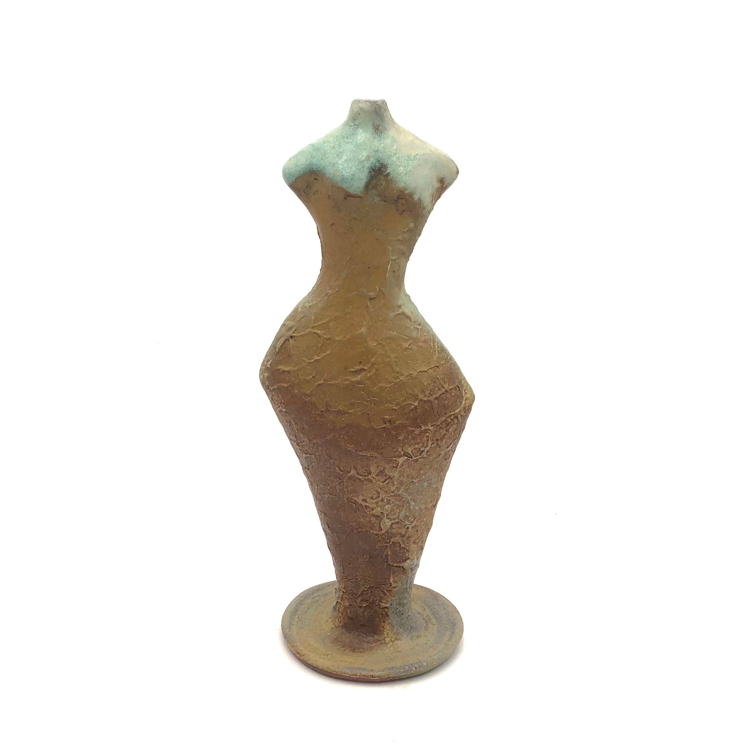 Cathy Broski Handmade Wood Fired Ceramic Sculpture - 14