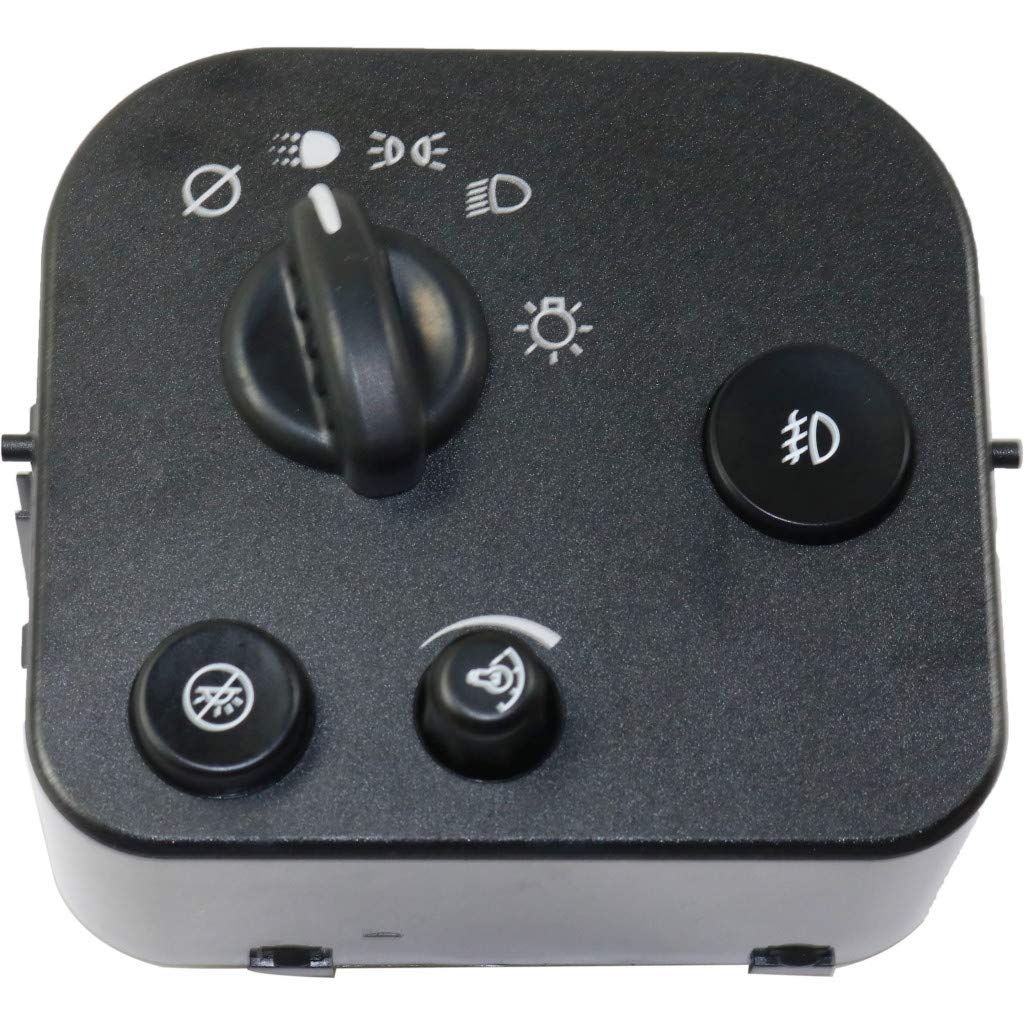 2004-2007 Buick Rainier Headlight Switch with Fog Lights & Daytime Running Lights | OEM Replacement Part #10372952 | Perfect for Night Driving and Low Visibility Conditions