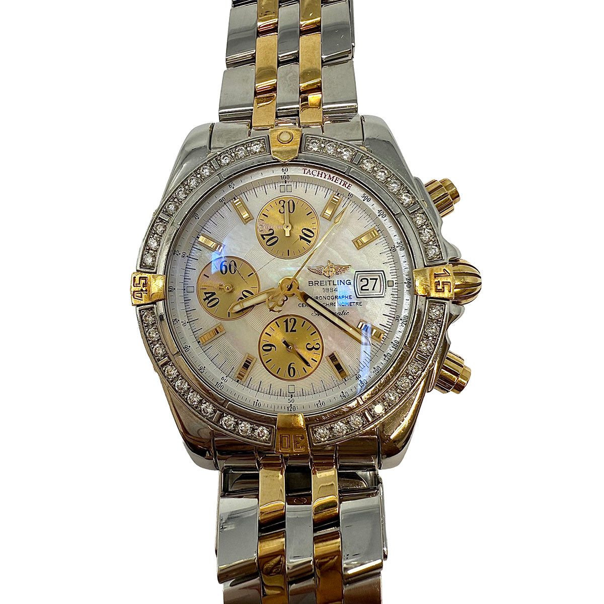 Breitling Chronomat Evolution Men's Watch - Swiss Automatic Chronograph, Stainless Steel Case & Bracelet, Date Display - Perfect for Business, Luxury Events & Collectors