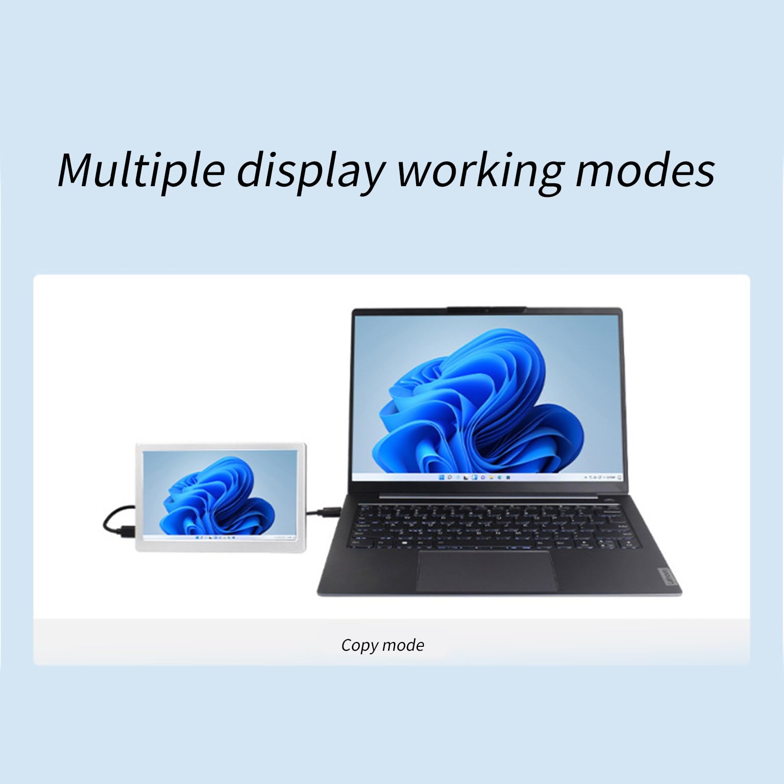 7 Inch IPS High Brightness 1024x600 LCD Screen Replacement - Tempered Glass Computer Monitor Panel for Enhanced Productivity | Ideal for Office Workstations, Gaming Setups & Home PC Upgrades