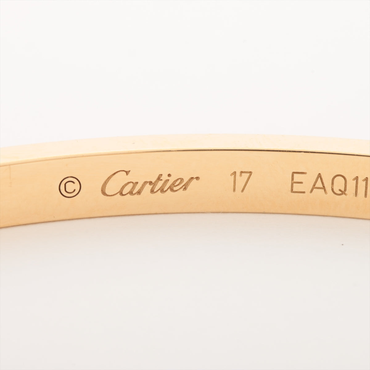 Cartier Love Bracelet Small Model 18k Yellow Gold Size 17 - Luxury Jewelry Gift for Women, Anniversary & Valentine's Day
