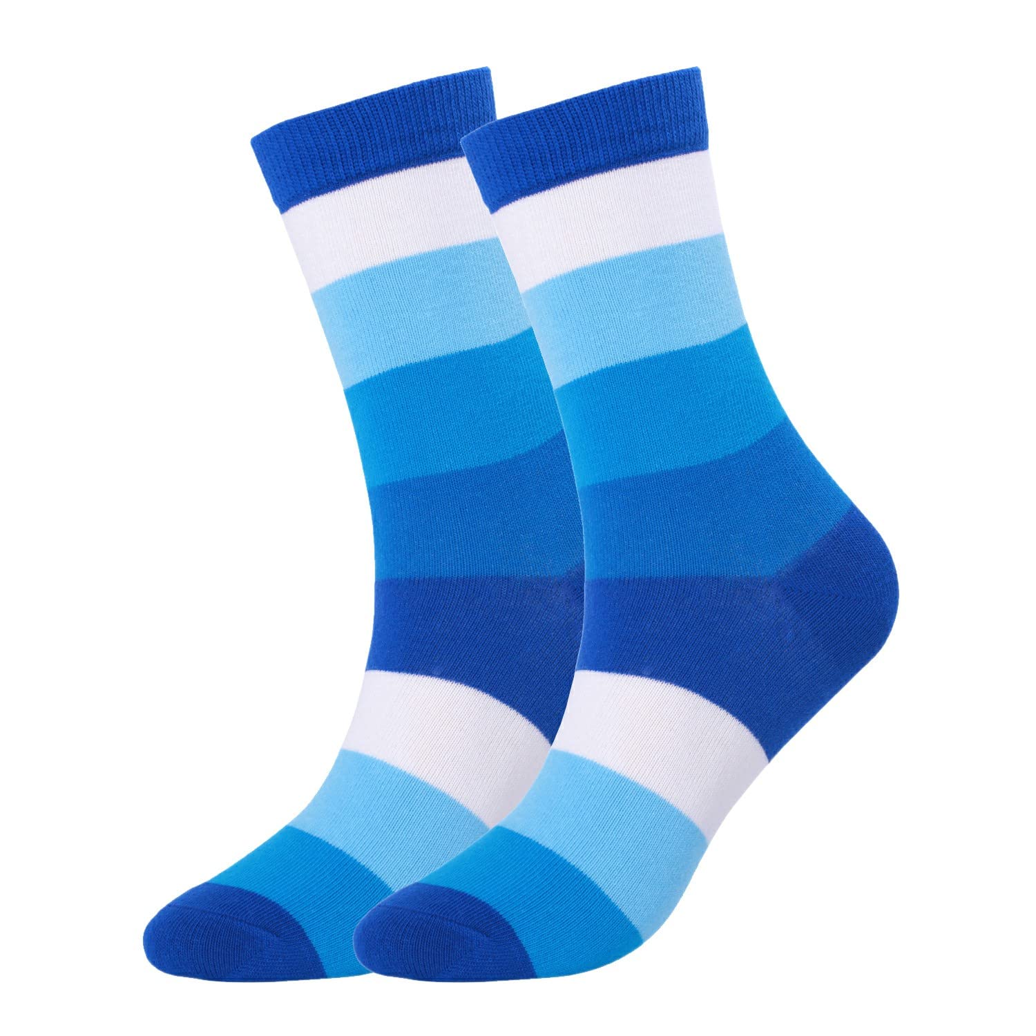 DRASEX Men's Dress Socks - Colorful Cotton Crew Socks with Fun Patterns for Business & Casual Wear - Perfect for Office, Parties & Everyday Comfort