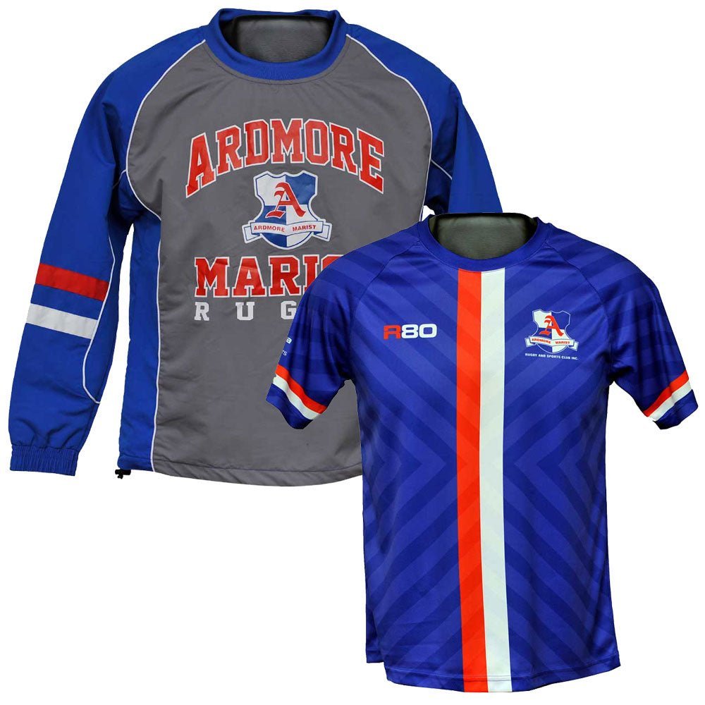 R80 Sports Jacket and T-Shirt Team Set - Breathable Athletic Outfit for Men & Women - Perfect for Basketball, Soccer & Outdoor Training