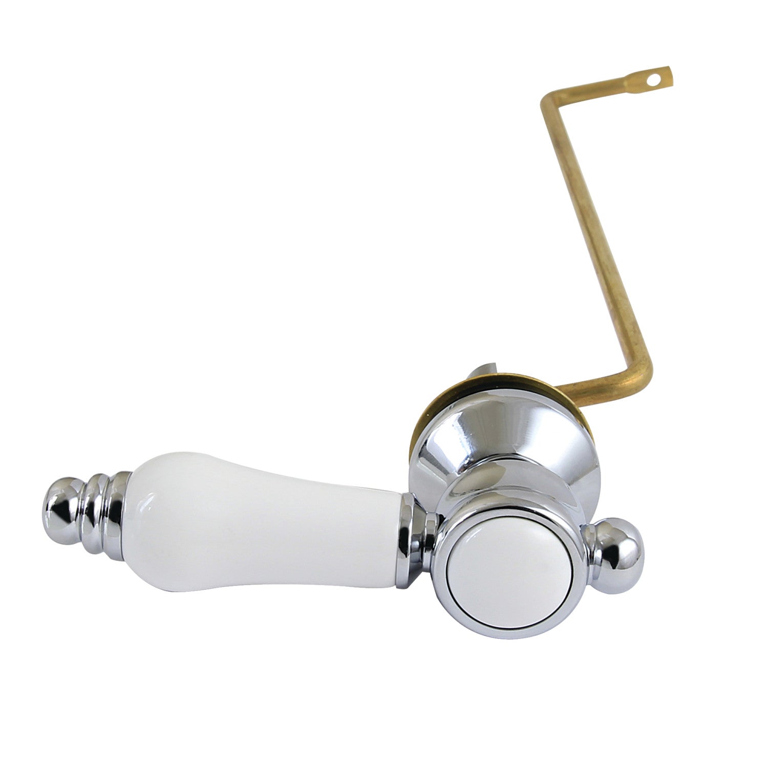 Bel Air KTBPLS1 Side Mount Toilet Tank Lever - Polished Chrome Finish - Durable Brass Construction - Easy Installation for Left or Right Side - Perfect for Bathroom Renovation & Plumbing Repair