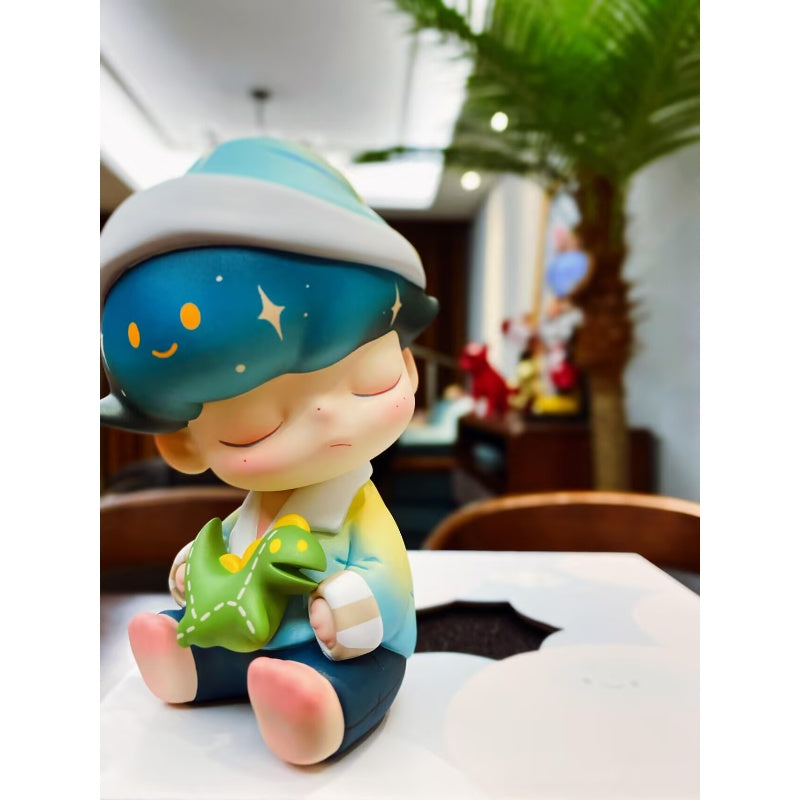DIMOO Pajamas Party Cuddle Dragon Limited Edition Collectible Figure - Perfect for Anime Fans, Gift Giving & Home Decor Display