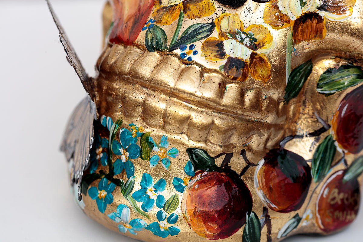 Golden Mind Original Sculpture - Handcrafted Art Piece for Home & Office Decor | Perfect Gift for Art Lovers & Collectors