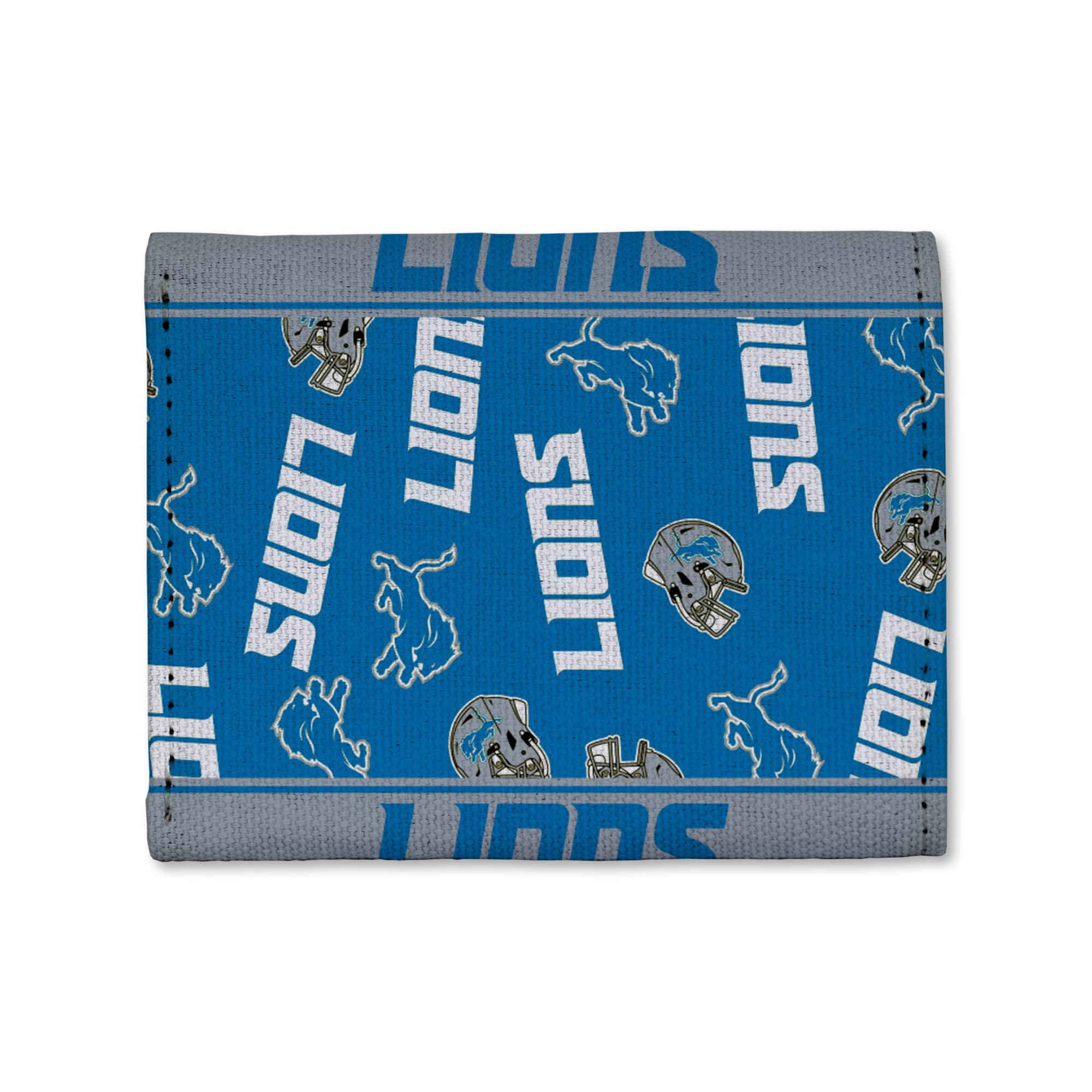 NFL Canvas Trifold Wallet by Rico Industries - Durable Leather Football Wallet for Men - Perfect for Game Day, Travel & Everyday Use