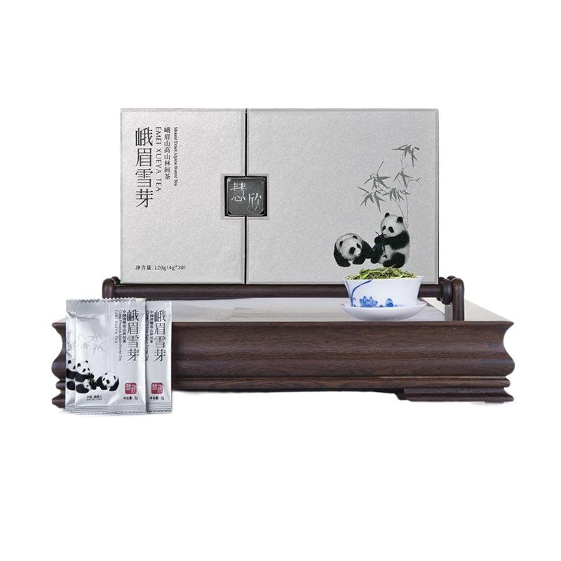Premium 2021 Xincha Green Tea - Huixin 120g/Box, High-Quality Loose Leaf Tea, Gift Box with Fresh Longjing Dragon Well Flavor - Perfect for Gifting, Relaxation & Afternoon Tea Time