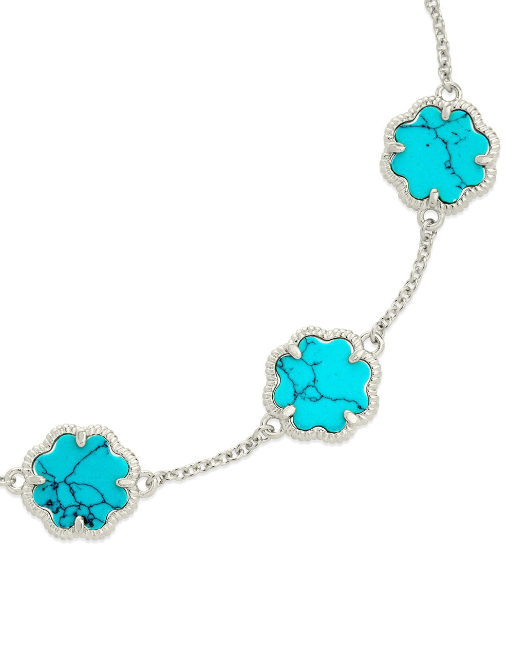 Rose Petal Station Bracelet for Women - Dainty Floral Charm Adjustable Bangle for Everyday Wear, Gift for Her, Wedding, Anniversary & Special Occasions