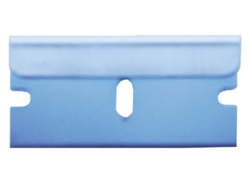 Shop-Tek 20593 Premium Razor Knife Blade Set - 10 Pack - Sharp Replacement Blades for Crafting, Packaging & DIY Projects