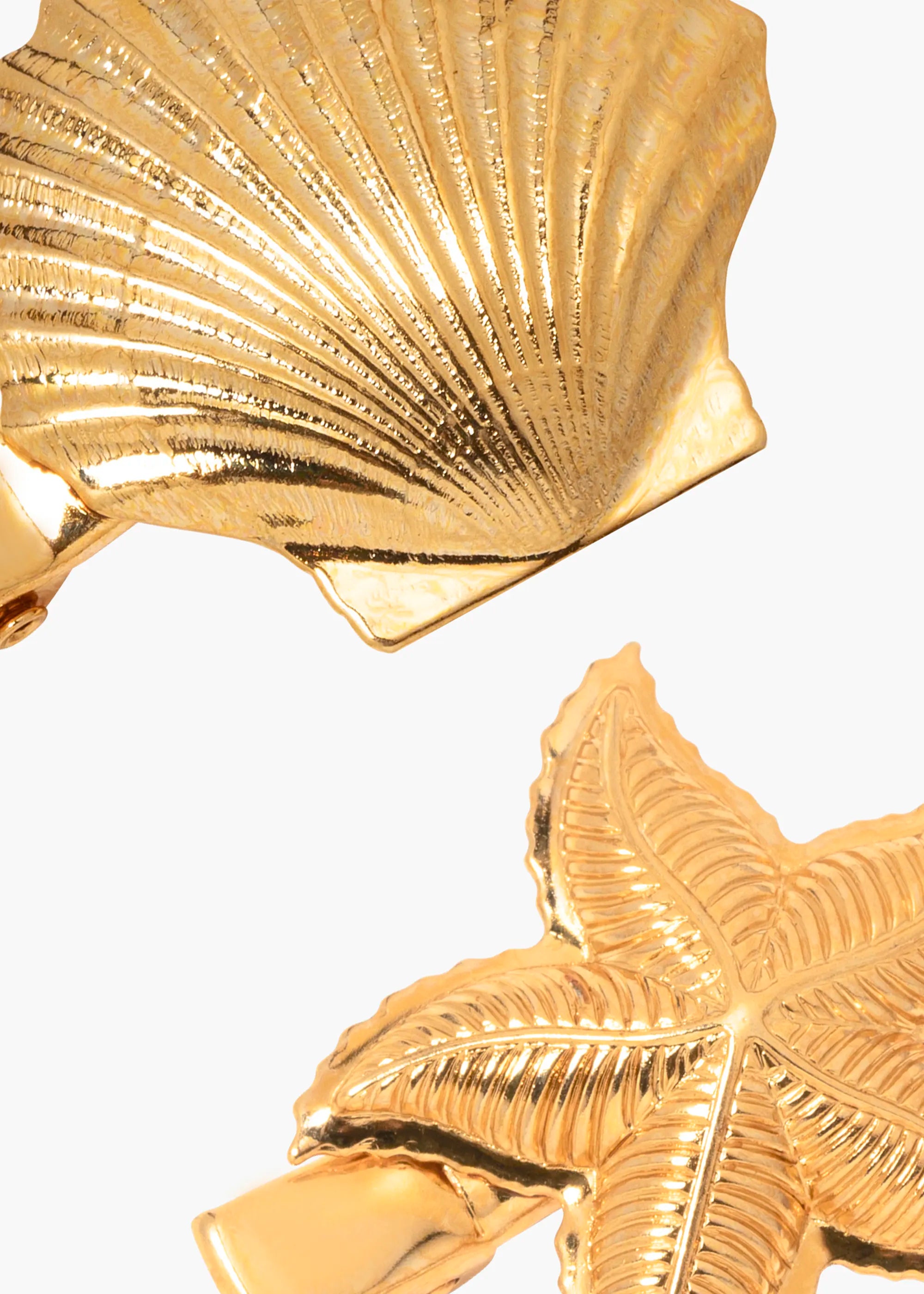 Oceane Barrettes Gold Hair Clips - Elegant Hair Accessories for Women & Girls | Perfect for Parties, Weddings & Everyday Styling