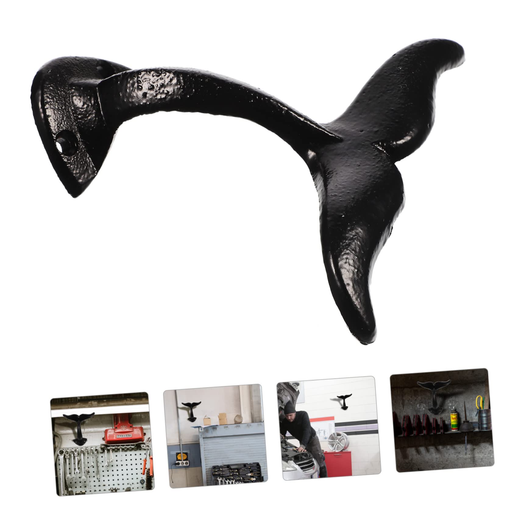 Heavy Duty Wall Mount Garage Organizer Hooks - Durable Tool Hanging Storage for Garage, Workshop & Shed Organization - Perfect for Hanging Tools, Bikes, Ladders & Garden Equipment