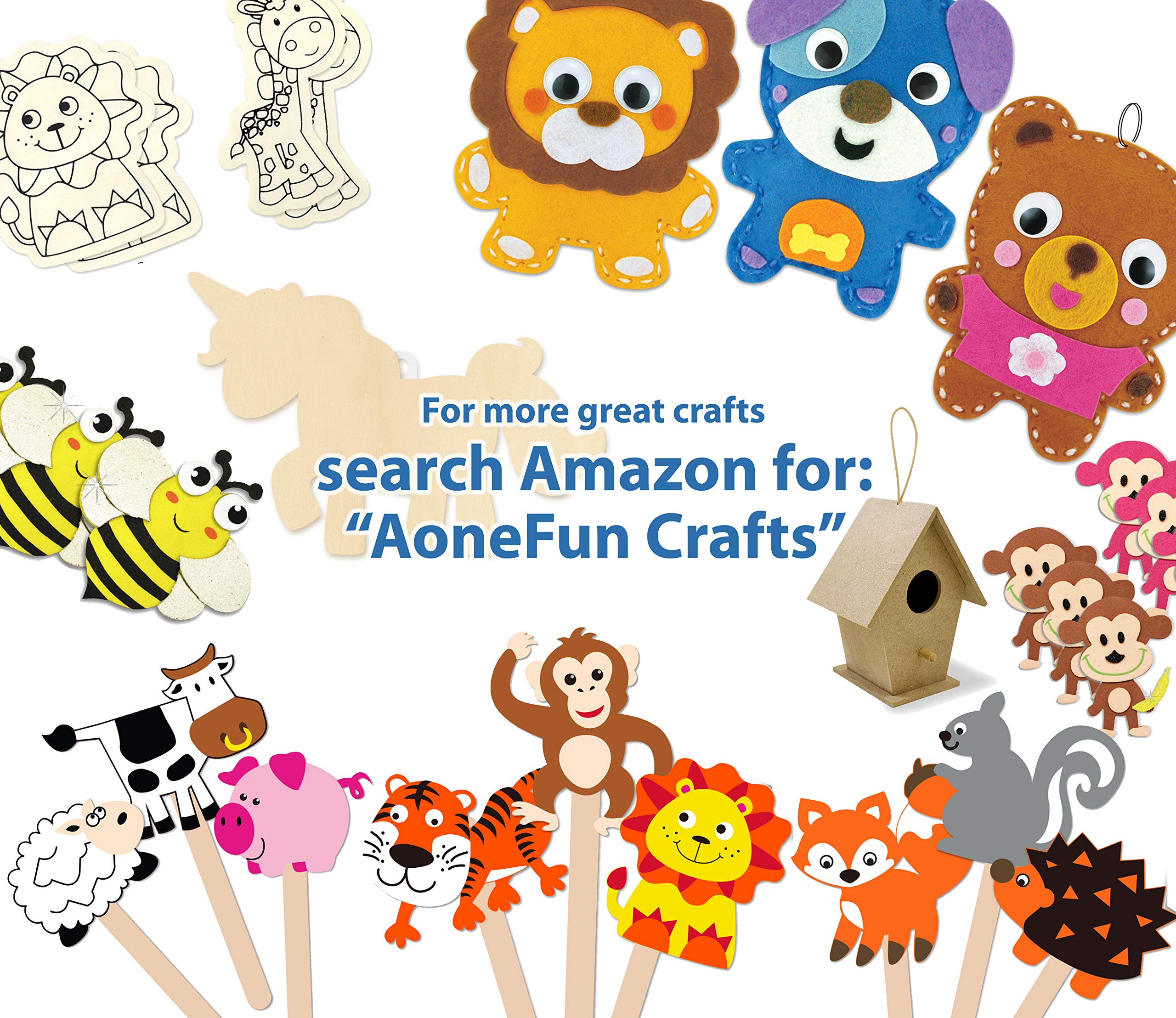 Kids Foam Alphabet Stickers - 256 Pcs 1/2